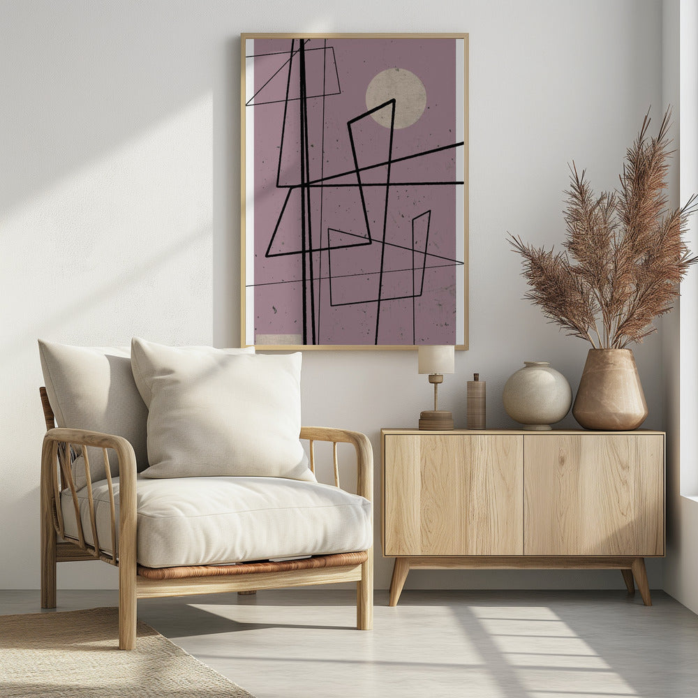 Angular Lines no 13 Poster